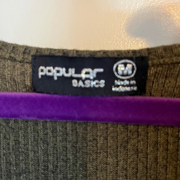 Popular basics ribbed midi dress - Picture 4 of 4